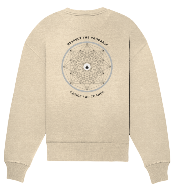 Respect the Change - Organic Oversize Sweatshirt