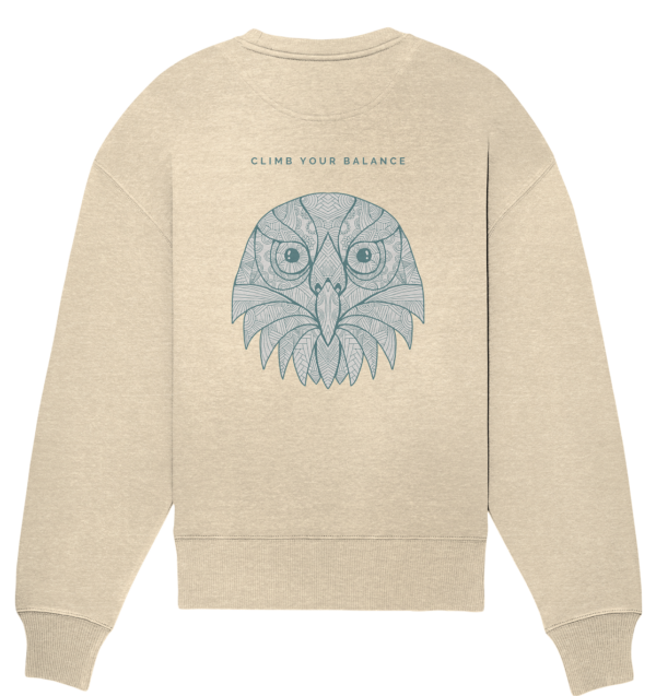 Green Eagle - Organic Oversize Sweatshirt – Bild 2