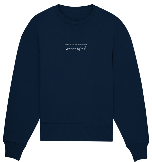 Powerful - Organic Oversize Sweatshirt – Bild 2