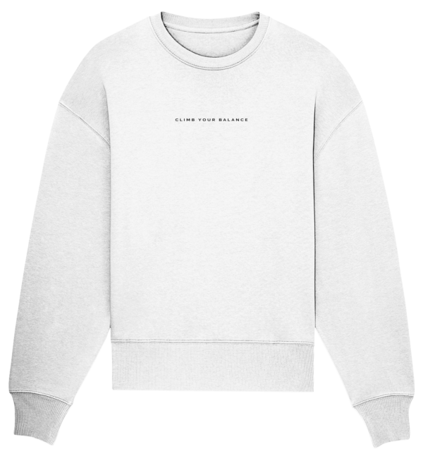Respect the Change - Organic Oversize Sweatshirt – Bild 4